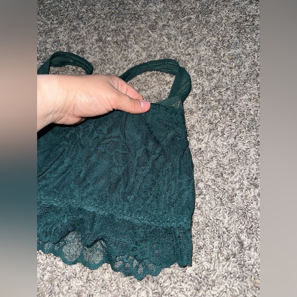 Victoria’s Secret PINK lace floral bralette Size Medium - Picture 5 of 8